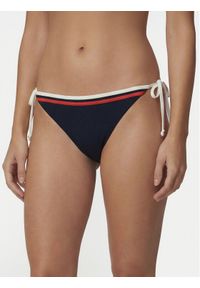 TOMMY HILFIGER - Tommy Hilfiger Dół od bikini UW0UW06557 Granatowy. Kolor: niebieski. Materiał: syntetyk #1