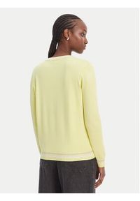 Liu Jo Sport Sweter TA6068 MS49I Żółty Regular Fit. Kolor: żółty. Materiał: wiskoza. Styl: sportowy #3