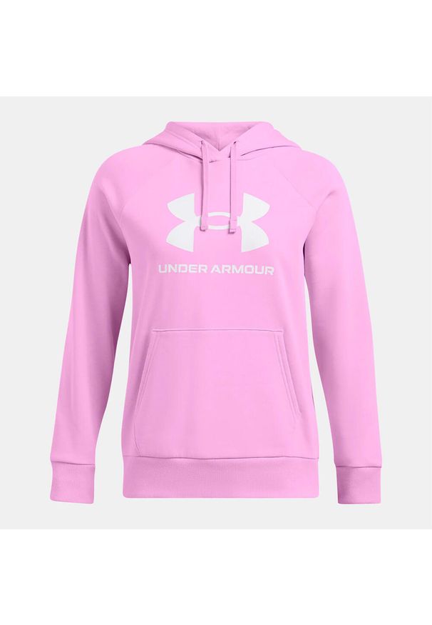 Bluza damska Under Armour Rival Fleece Big Logo Hoody. Kolor: różowy