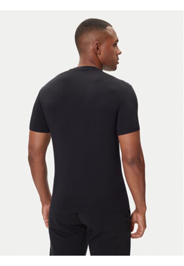 Emporio Armani Underwear T-Shirt EM000379 AF14988 UC001 Czarny Slim Fit. Kolor: czarny