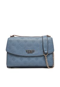 Guess Torebka Phoebe HWPD96 65210 Niebieski. Kolor: niebieski. Materiał: skórzane