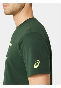 Asics T-Shirt Tiger Tee 2031D123 Zielony Ahletic Fit. Kolor: zielony. Materiał: bawełna #6