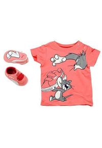 Puma - Glemo koszulka niemowlęca 3–6 miesięcy, 100% bawełna, Fluo Peach. Kolor: czerwony, wielokolorowy, różowy. Materiał: bawełna. Sport: piłka nożna #1