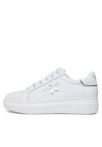 Patrizia Pepe Sneakersy PJ210.30 S Biały. Kolor: biały. Materiał: skóra #5