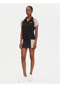 BOSS Polo Ellici2 50544191 Czarny Regular Fit. Typ kołnierza: polo. Kolor: czarny. Materiał: syntetyk