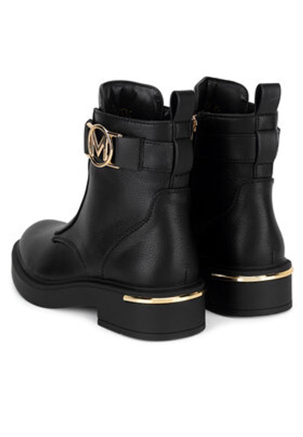 MEXX Botki MI001713643W Czarny. Kolor: czarny. Materiał: skóra