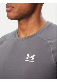 Under Armour Koszulka techniczna Ua HeatGear® Armour 1361518 Szary Slim Fit. Kolor: szary. Materiał: syntetyk #5