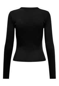 only - ONLY Bluzka Val 15371305 Czarny Regular Fit. Kolor: czarny. Materiał: bawełna #2