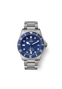 TUDOR PELAGOS 25600TB 95820T BLUE INDEX WHITE W. Rodzaj zegarka: analogowe. Materiał: guma, materiał, koronka. Styl: sportowy, militarny, casual #1