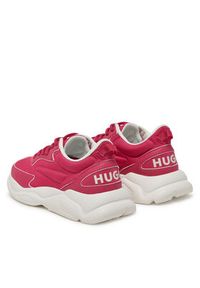 Hugo - HUGO Sneakersy Leon Runn 50536660 Różowy. Kolor: różowy. Materiał: materiał #4