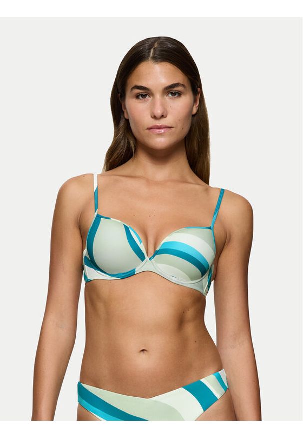Triumph Góra od bikini Summer Mix&Match 10222231 Niebieski. Kolor: niebieski. Materiał: syntetyk