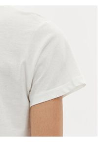 Lee T-Shirt Small Logo 112350196 Écru Regular Fit. Materiał: bawełna #2