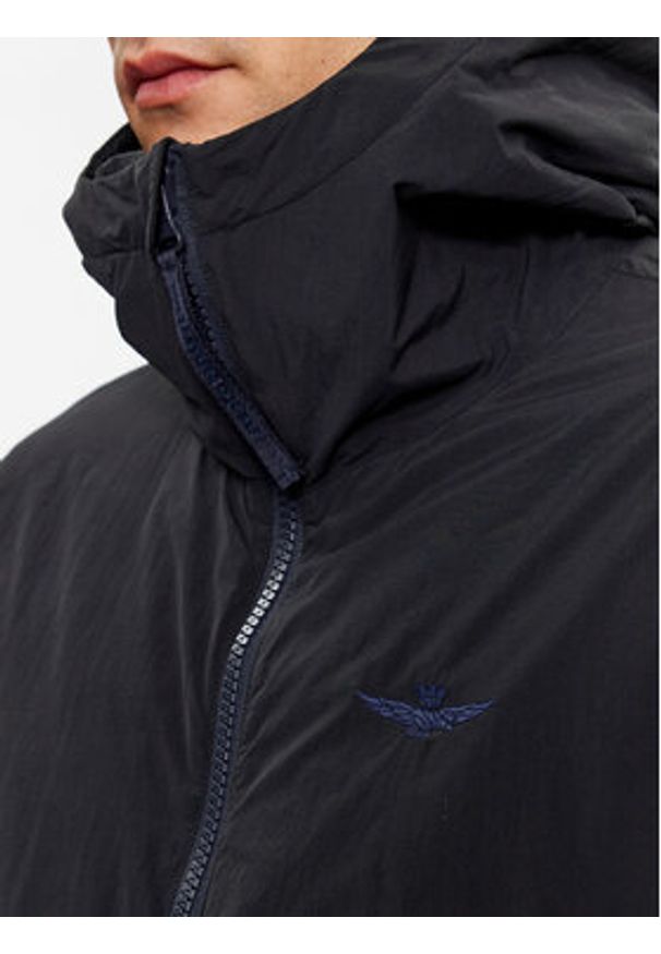 Aeronautica Militare Kurtka przejściowa 232AB2093CT3140 Granatowy Regular Fit. Kolor: niebieski. Materiał: syntetyk