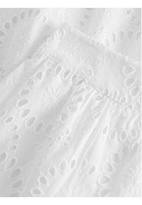 JOOP! Spódnica midi 30042145 Biały Regular Fit. Kolor: biały. Materiał: bawełna #4