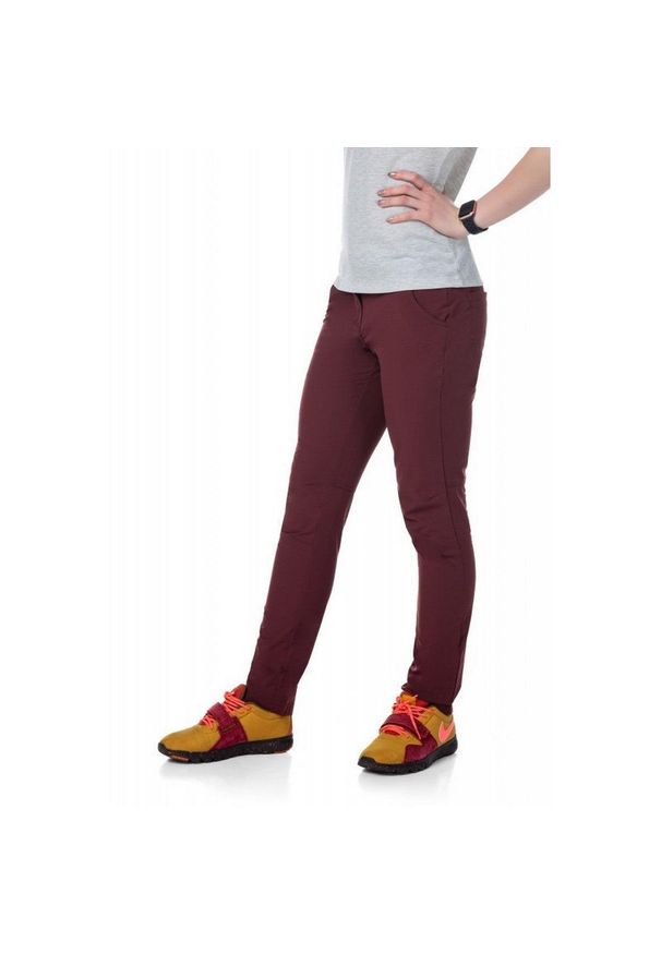Damskie spodnie outdoorowe Kilpi BRODELIA-W. Kolor: czerwony