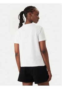 Versace Jeans T-Shirt 80HAHT09 Biały Regular Fit. Kolor: biały. Materiał: bawełna #5