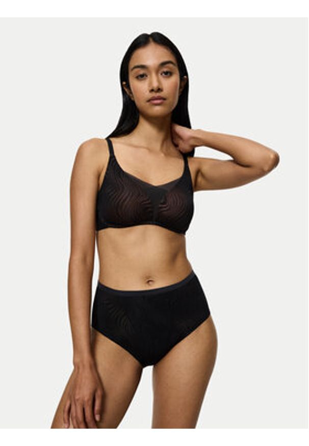 Triumph Figi klasyczne z wysokim stanem Shape Smart Ellipse 10222289 Czarny. Stan: podwyższony. Kolor: czarny. Materiał: syntetyk