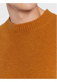 Lindbergh Sweter 30-800147 Pomarańczowy Regular Fit. Kolor: pomarańczowy. Materiał: wełna