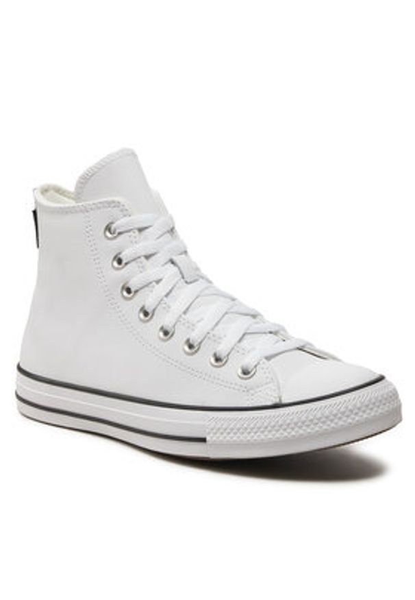 Converse Trampki Chuck Taylor All Star Twill A08761C Biały. Kolor: biały. Materiał: skóra