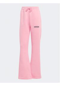 Adidas - adidas Spodnie dresowe ALL SZN Fleece Graphics Joggers IC8718 Różowy Regular Fit. Kolor: różowy. Materiał: bawełna #4
