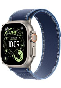 APPLE - Smartwatch Apple Watch Ultra 3 49mm Titanium/Blue/Bright Blue Trail Loop - S/M. Rodzaj zegarka: smartwatch #1