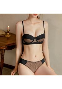 Intica - Komplet bielizny z figami na co dzień i specjalne okazje Ritsa. Kolor: czerwony. Materiał: materiał. Wzór: aplikacja #11