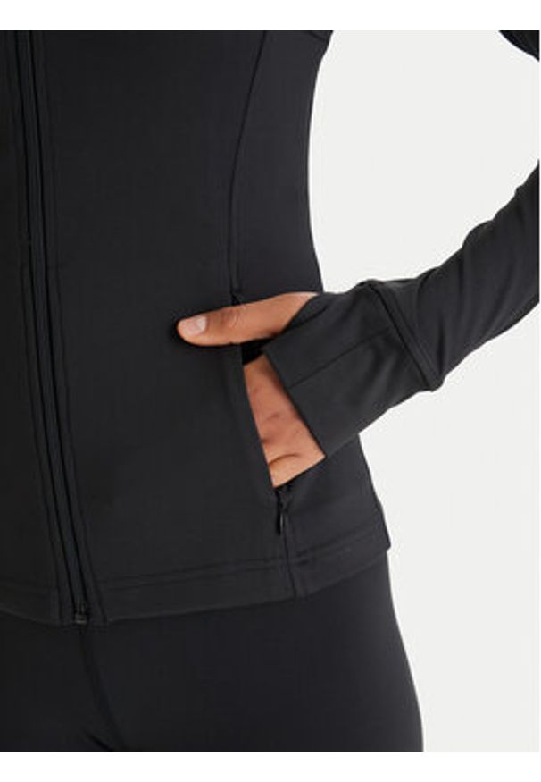 Guess Bluza V6RP15 KD952 Czarny Slim Fit. Kolor: czarny. Materiał: syntetyk