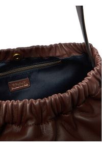 TOMMY HILFIGER - Tommy Hilfiger Torebka Soft Leather Shoulder Bag AW0AW18307 Bordowy. Kolor: czerwony. Materiał: skórzane #3