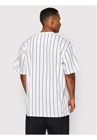 Karl Kani T-Shirt Signature Pinstripe 6030152 Biały Regular Fit. Kolor: biały. Materiał: bawełna #4