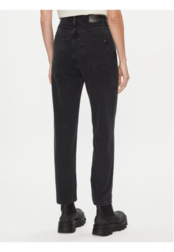 TOMMY HILFIGER - Tommy Hilfiger Jeansy Classic WW0WW40288 Czarny Straight Fit. Kolor: czarny