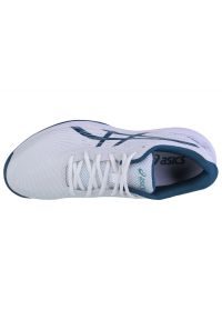 Buty Asics Gel-Game 9 Clay/Oc M 1041A358-102 białe. Kolor: biały. Materiał: syntetyk, materiał. Szerokość cholewki: normalna. Sport: tenis