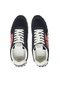 Armani Exchange Sneakersy XUX263 XV942 U661 Granatowy. Kolor: niebieski. Materiał: materiał