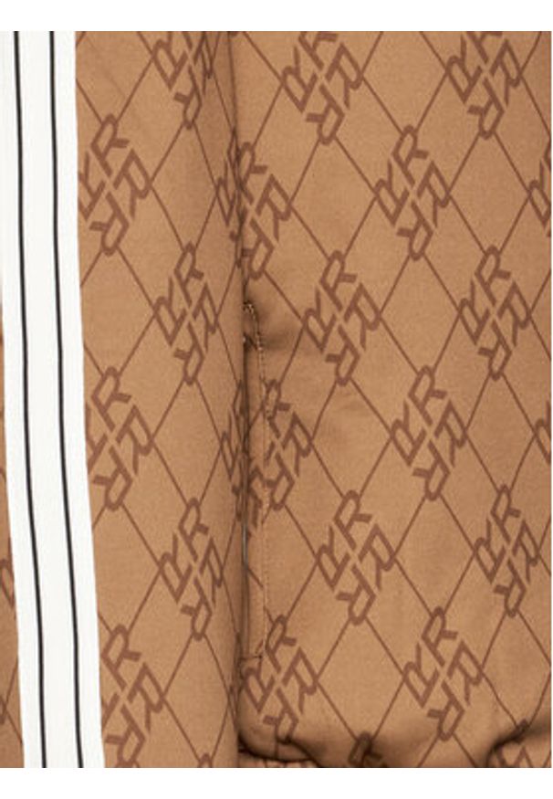 Replay Bluza W3403.000.74934 Brązowy Regular Fit. Kolor: brązowy. Materiał: syntetyk