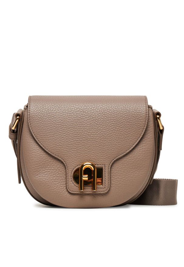 Furla Torebka Lotus WB01491 BX0356 3763S Szary. Kolor: szary. Materiał: skórzane
