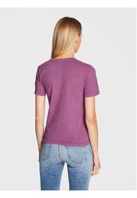Replay T-Shirt W3510A.000.22662M Fioletowy Slim Fit. Kolor: fioletowy. Materiał: bawełna #5