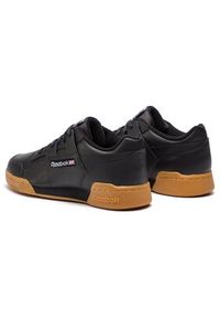 Reebok Sneakersy Workout Plus CN2127 Czarny. Kolor: czarny. Materiał: skóra. Model: Reebok Workout #3
