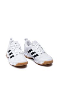Adidas - adidas Buty Ligra 7 W FZ4660 Biały. Kolor: biały. Materiał: materiał