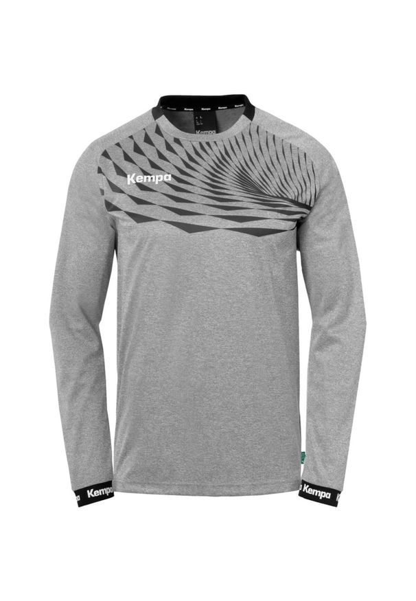 KEMPA - Dżersej z długim rękawem Kempa Wave 26. Kolor: wielokolorowy, szary, brązowy. Materiał: jersey. Długość rękawa: długi rękaw. Długość: długie. Sport: piłka nożna