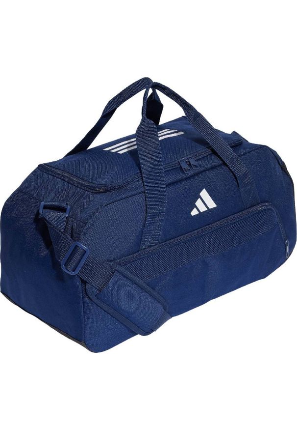Adidas Torba adidas Tiro League Duffel Small granatowa IB8659. Kolor: niebieski