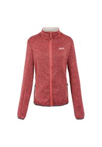 Regatta - Bluza Polarowa Damska Pełen Suwak Newhill II. Kolor: różowy, beżowy, wielokolorowy, biały. Materiał: polar. Sezon: zima. Styl: sportowy. Sport: turystyka piesza #1