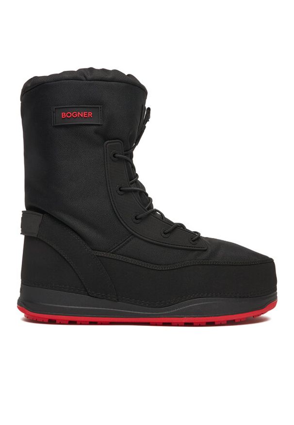 Bogner Śniegowce Laax 9 32547544 Czarny. Kolor: czarny. Materiał: skóra