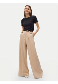 Vero Moda T-Shirt Lulu 10323755 Czarny Regular Fit. Kolor: czarny. Materiał: bawełna #3