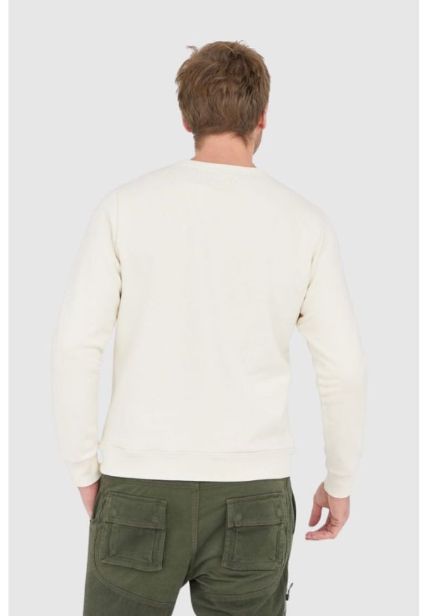 La Martina - LA MARTINA Ecru bluza męska z vintage logo, Rozmiar L. Kolor: biały. Styl: vintage