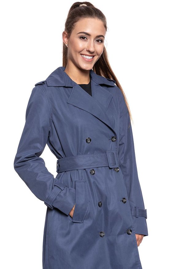 Mustang - DAMSKI PŁASZCZ MUSTANG Heather Trenchcoat 1009874 5216