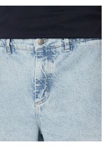 BOSS Szorty jeansowe Sandrew 50559031 Niebieski jasny Regular Fit. Kolor: niebieski. Materiał: bawełna #4