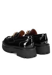 Eva Minge Półbuty BASMA-3473 Czarny. Kolor: czarny. Materiał: lakier, skóra #7