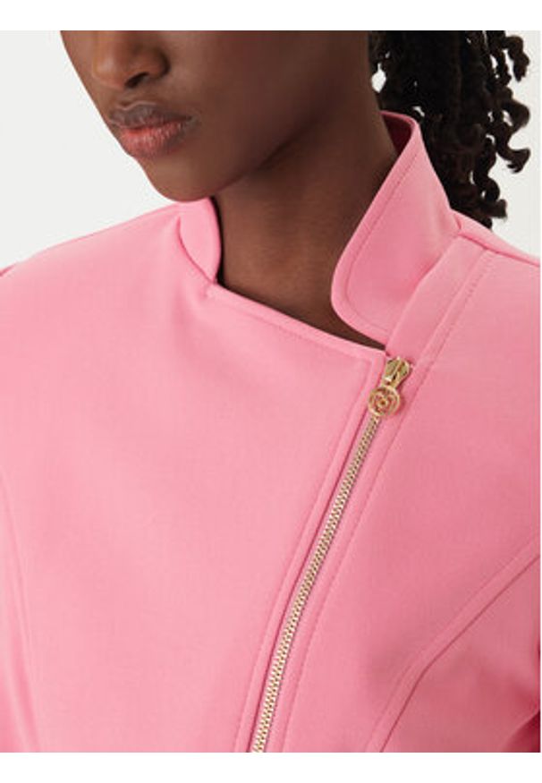 Rinascimento Marynarka CFC0127901003 Różowy Slim Fit. Kolor: różowy. Materiał: syntetyk