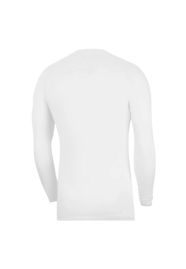 Nike - Bluza Męska Park DriFIT Base Layer Top. Kolor: biały. Sport: turystyka piesza