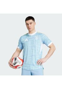 Adidas - Koszulka Juventus 25/26 Away Authentic. Kolor: niebieski. Długość: długie. Sezon: lato. Sport: piłka nożna