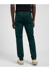 Lee - MESKIE SPODNIE LEE REGULAR CHINO JADE FOREST 112370607 #4